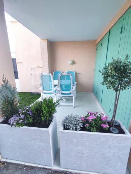 Chez Adriana Appartement Cosy Avec Jardin, Proche Plage 그리모 외부 사진